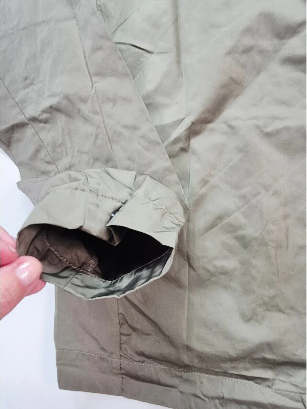 FLX Men's Large Wind/ Rain Resistant Golf Pullover Jacket NWT